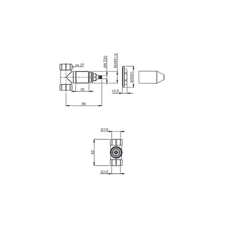 Cкрытая монтажная часть Fima Carlo Frattini F2220 для смесителя