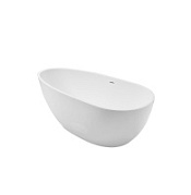 Акриловая ванна отдельностоящая Grossman Fly GR-1103 160x80 белый глянцевый