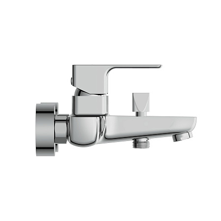 Смеситель Cersanit Geo 63040 для ванны с душем, хром