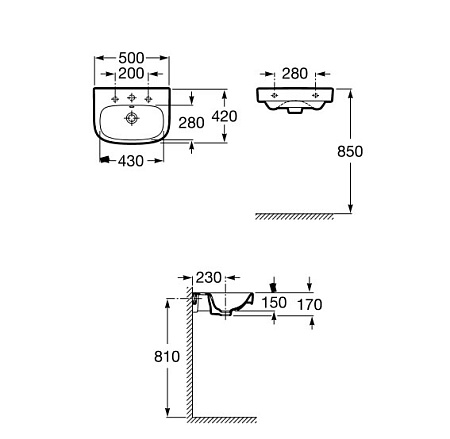 Пьедестал Roca Debba 33799000Y для раковины