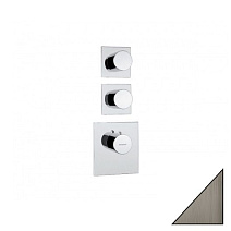 Смеситель Bossini Oki Z031203.094 для ванны с душем (внешняя часть), никель шлифованный