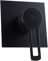 Смеситель Paffoni Ringo RIN010NO/M для душа, черный матовый