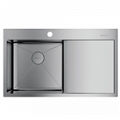 Кухонная мойка Omoikiri Akisame 86-IN-L 86х51 нержавеющая сталь