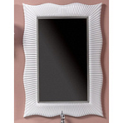 Зеркало Armadi Art Soho 561 light 70х100 с подсветкой, белый