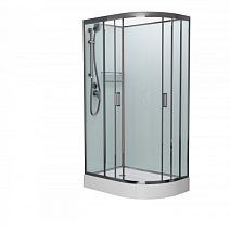 Душевая кабина Frank F418L Brilliant 100*80 без крыши, хром Душевая кабина Frank F418L Brilliant 100*80 без крыши, хром