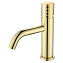 Смеситель Boheme Stick 121-GG для раковины, ручка Diamond, золото