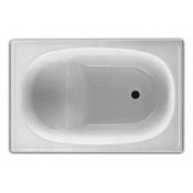 Стальная ванна BLB Europa Mini B05E 105 см с сидением