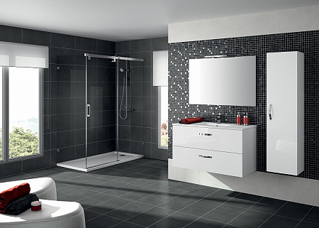 Шкаф-пенал Jacob Delafon Ola белый лак