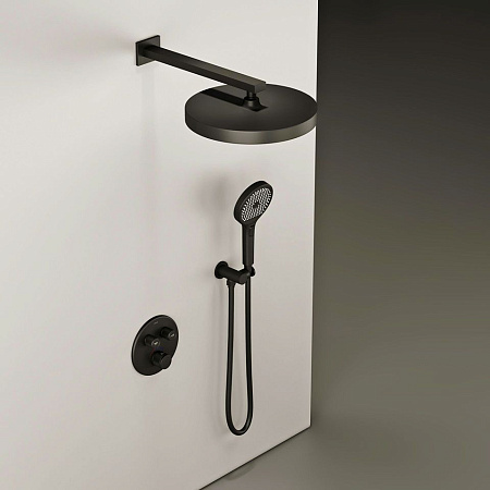Душевой комплект Sancos Space SC3006MB черный матовый