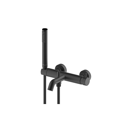 Смеситель Bossini Teo Z00724.073 для ванны, черный матовый