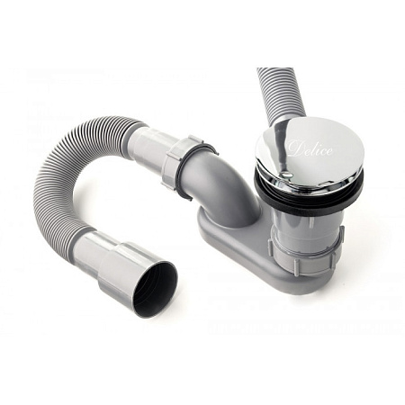 Слив-перелив Delice DLR000014 автомат, хром