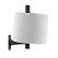 Держатель туалетной бумаги Duravit Starck T 0099394600 черный матовый