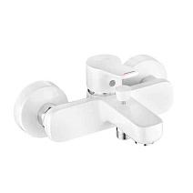 Смеситель Kludi Pure&Easy 376819165 для ванны с душем, белый