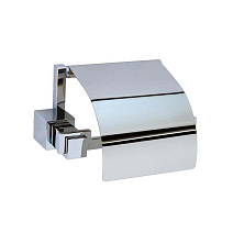 Держатель туалетной бумаги Boheme Venturo 10301 с крышкой, хром