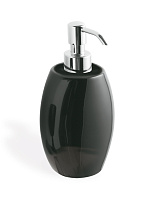 Дозатор для жидкого мыла Stil Haus Zefiro 654(08-NE) настольный хром/черный