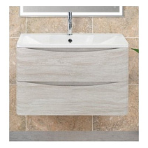 Тумба с раковиной BelBagno Acqua ACQUA-900-2C-SO-RVB 90 подвесная, Rovere Vintage Bianco