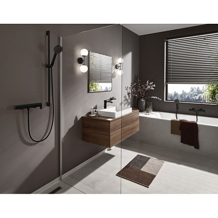 Смеситель Hansgrohe Vivenis 75620670 для душа, черный матовый