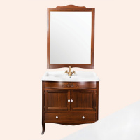 Мебель для ванной Tiffany World Veronica 90 с прямым фасадом, белая матовая