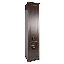 Шкаф-пенал Tessoro Foster TS-F90105-SH-N-L 38 L подвесной, темный орех