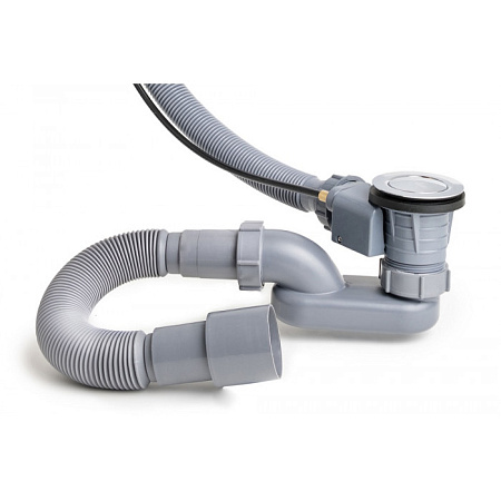 Слив-перелив Delice DLR000007 полуавтомат, хром