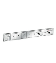 Термостат Hansgrohe RainSelect 15358000 на 5 потребителя, для душа, хром