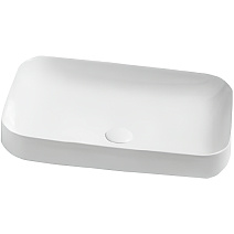 Раковина Azzurra Elegance ELLG060400S0BI/(ESO60 bi)*0 60x40 белый