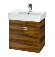 Тумба с раковиной Dreja Q Mono 70 орех fc