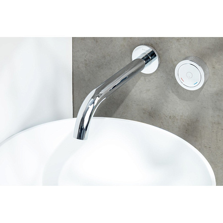 Смеситель Boheme Tech 158/2-CR для раковины, автоматический, хром