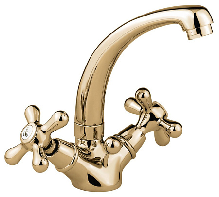 Смеситель Emmevi Deco Classic 12913BR для раковины, бронза