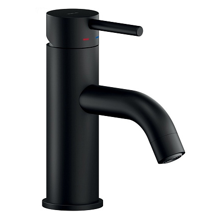 Смеситель Nobili Live LV00118/2BM для раковины, черный матовый