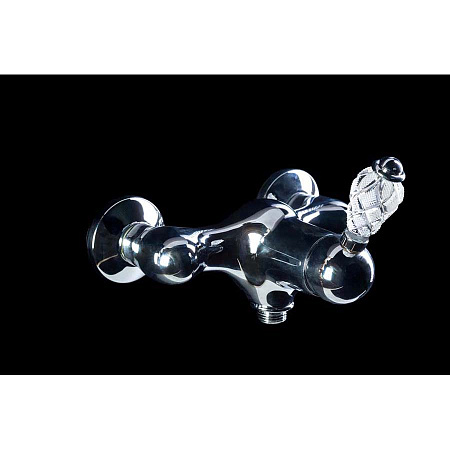 Смеситель Boheme Crystal 264-CRST для душа, хром