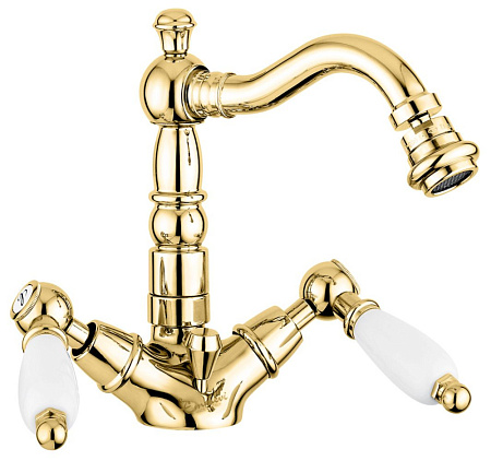 Смеситель Emmevi Deco Ceramic 121614OR для биде, золото