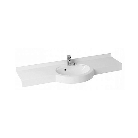 Мебельная раковина Aquaton Отель 1A70133NOT010 150 с навесами и диспенсером