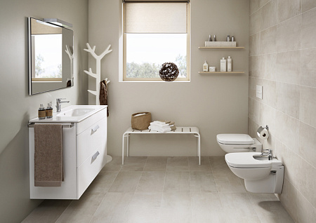 Тумба с раковиной Roca Debba ZRU9302708 60 см, белый
