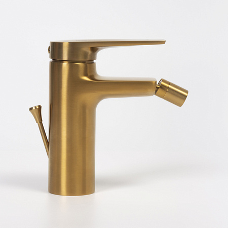 Смеситель WasserKRAFT Aisch 5506 для биде, матовое золото