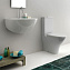Унитаз-моноблок Kerasan Aquatech 371701 белый - фото 4