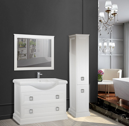 Тумба с раковиной Tessoro Foster TS-F90120-C-W 120 белый