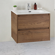 Тумба с раковиной BelBagno Kraft KRAFT 39-600/390-2C-SO-RT 60 Rovere Tabacco