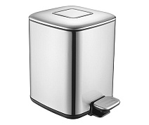 Ведро WasserKRAFT K-649 с педалью 9л, хром Ведро WasserKRAFT K-649 с педалью 9л, хром