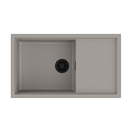 Кухонная мойка Omoikiri Sintesi 86-GR 86x50x21.7 leningrad grey