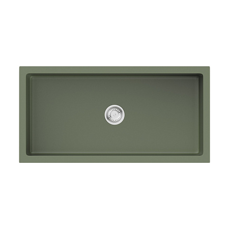 Кухонная мойка Omoikiri Mikura 91-OL 46x91x25.4 Olive