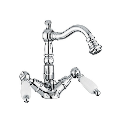 Смеситель Emmevi Deco Ceramic 121614CR для биде, хром