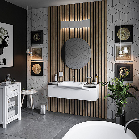 Раковина Kerasan Inka Project 341201*1 40x40 белый