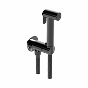 Гигиенический душ со смесителем Cisal Shower TT00794540 черный матовый