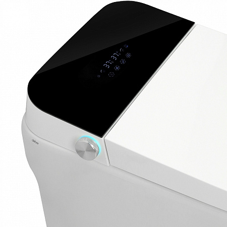 Унитаз приставной ABBER Bequem AC1116S с функцией биде, микролифт