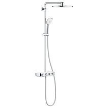 Душевая стойка Grohe Euphoria 26507LS0 с термостатом, белая луна Душевая стойка Grohe Euphoria 26507LS0 с термостатом, белая луна