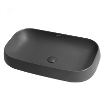 Раковина накладная ABBER Rechteck AC2210MG серый матовый Раковина накладная ABBER Rechteck AC2210MG серый матовый