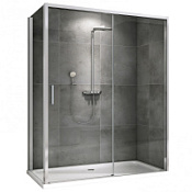 Душевой уголок ABBER Komfort AG93170-S92 170x90x200 прозрачное/хром