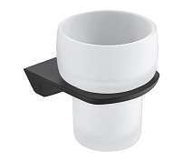 Стакан WasserKRAFT Elbe K-7228 черный/матовое стекло