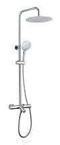 Душевая стойка AQG Wind Blu RD 20WBR25OLB02 хром Душевая стойка AQG Wind Blu RD 20WBR25OLB02 хром